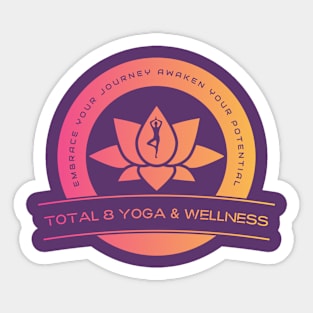 Total 8 Yoga Sticker